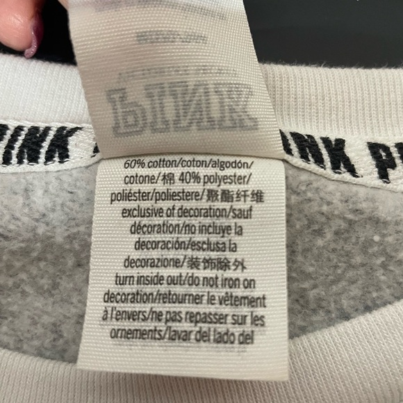 Victoria’s Secret PINK Varsity Cheerleader Crewneck Sweatshirt, Size M - Picture 5 of 6